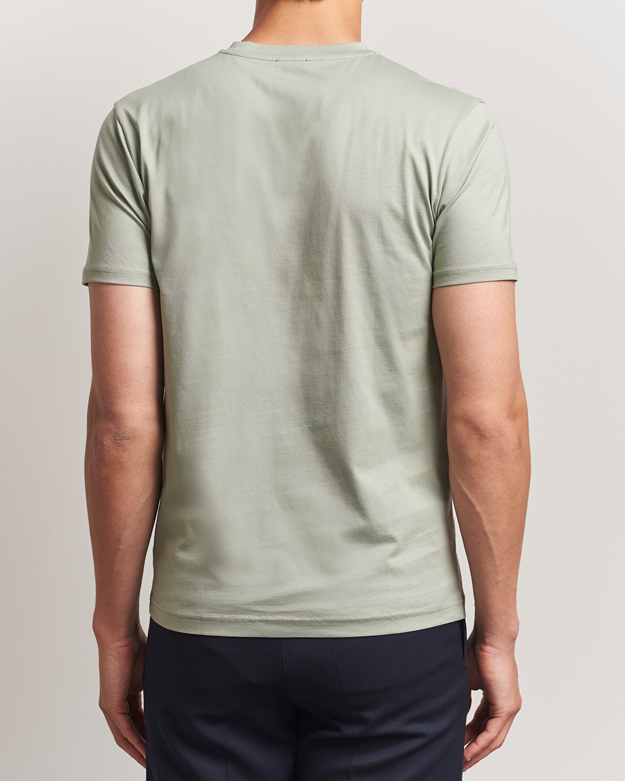 Men | T-Shirts | Sunspel | Riviera Midweight T-Shirt Pastel Green