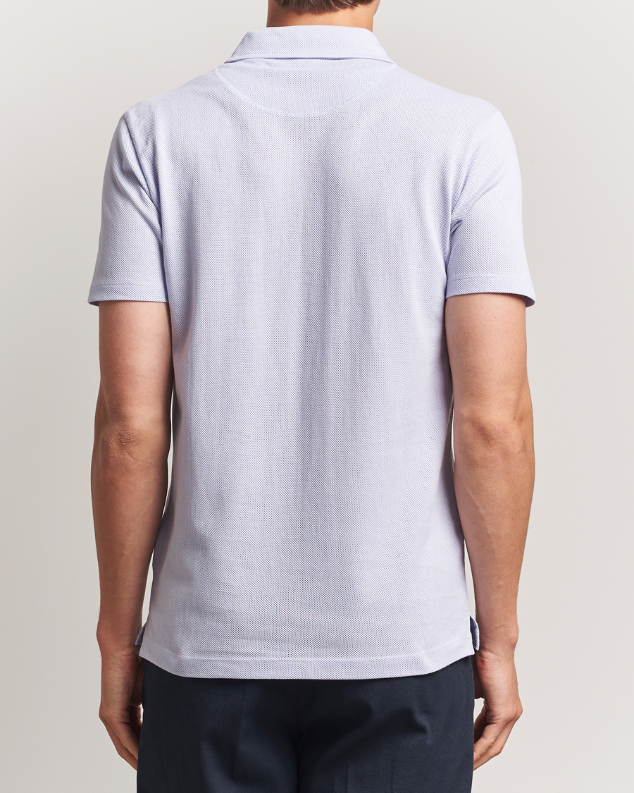Men | Polo Shirts | Sunspel | Riviera Polo Shirt Pale Lilac