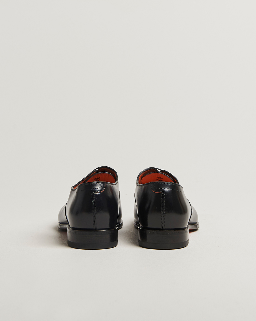 Men | Oxford Shoes | Santoni | Adrian Oxford Black Calf