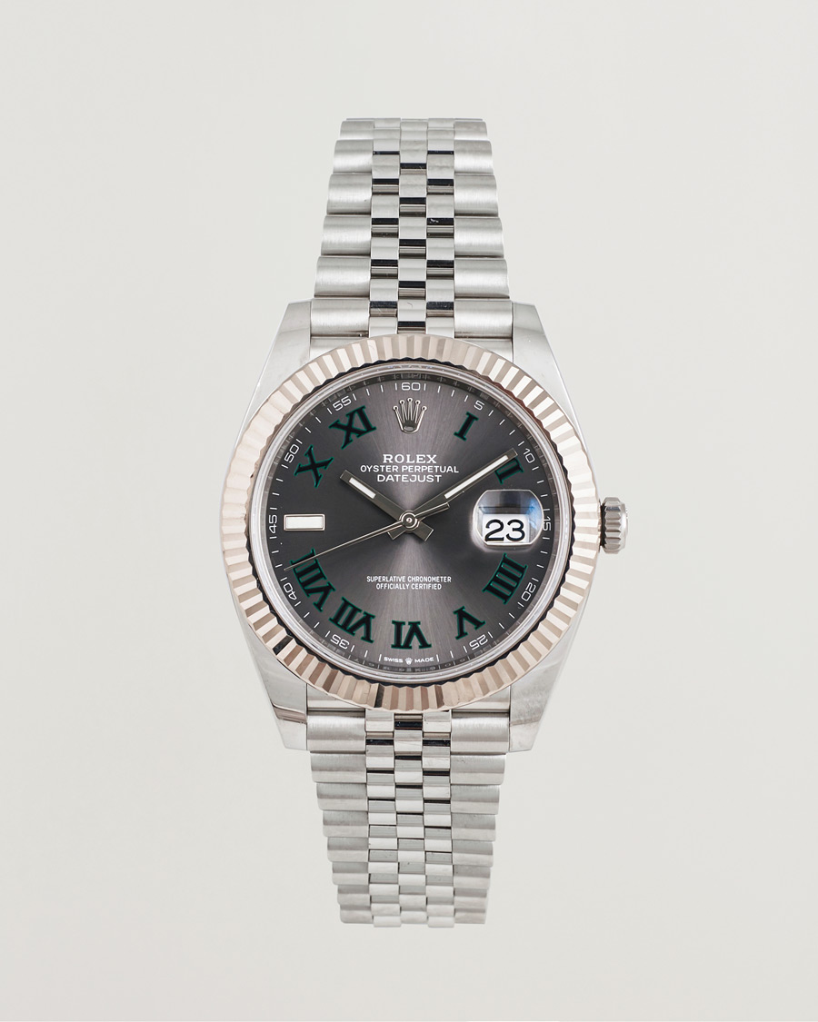 Men | Rolex Pre-Owned Datejust 41mm Wimbledon | Rolex Pre-Owned | Datejust 41mm Wimbledon