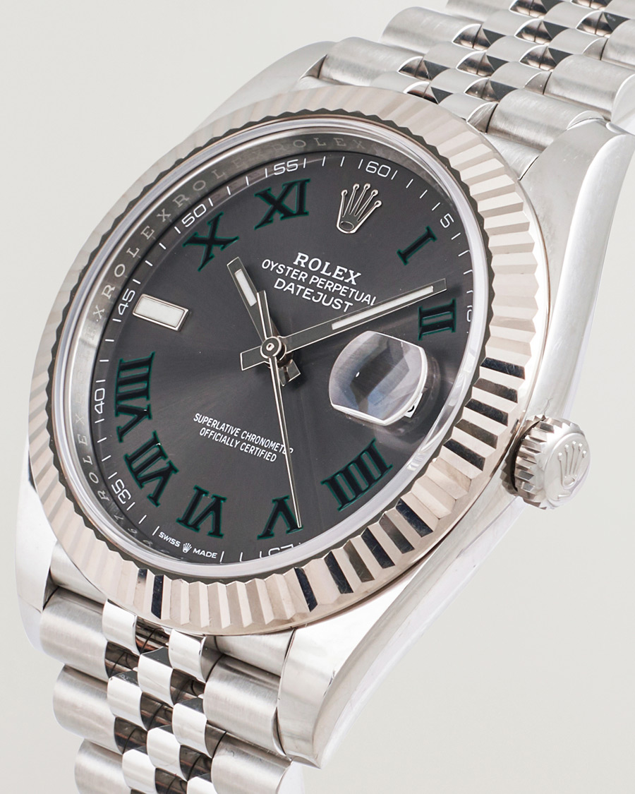 Men | Rolex Pre-Owned Datejust 41mm Wimbledon | Rolex Pre-Owned | Datejust 41mm Wimbledon