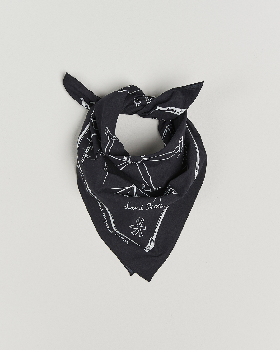 Men | Dress Scarves | Snow Peak | OG Cotton Noaspbi Bandana Black