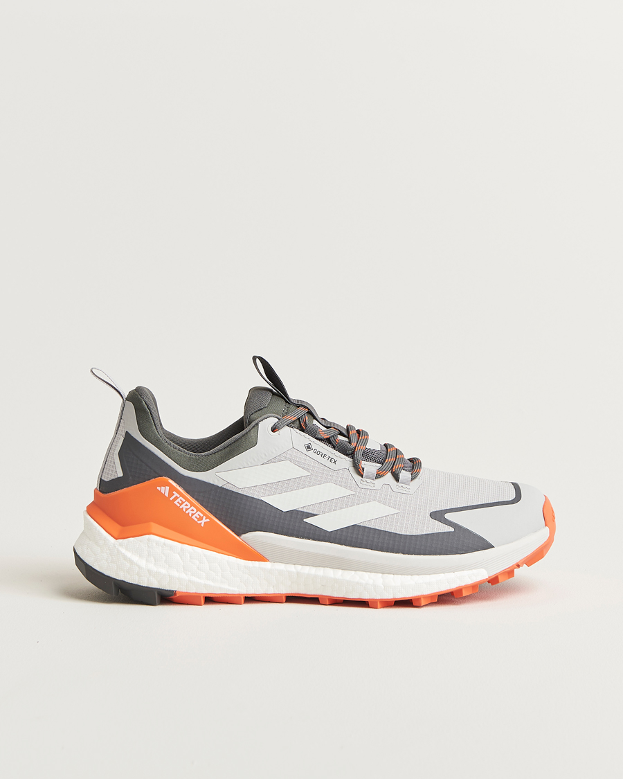 Men | Trail Sneakers | adidas Performance | Terrex Free Hiker 2 GTX Trail Sneaker Grey/Orange