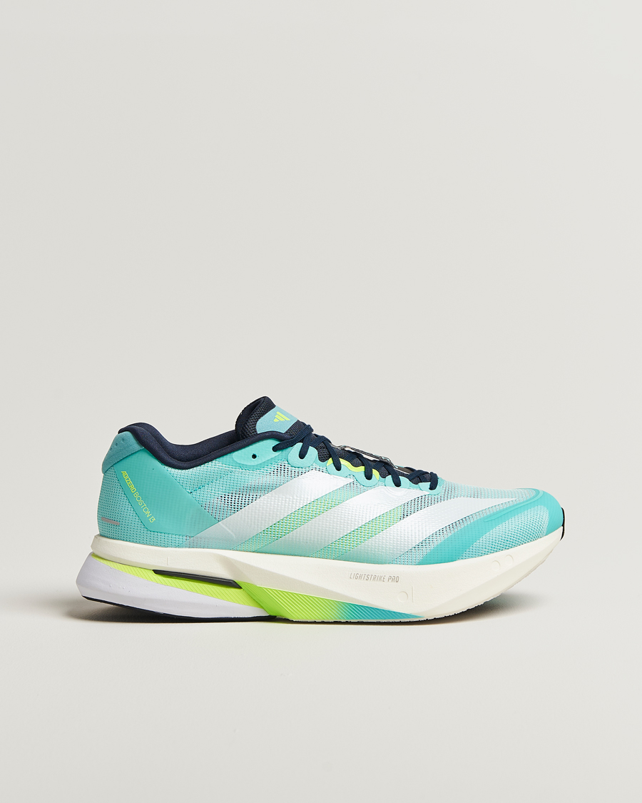 Men | Running shoes | adidas Performance | Adizero Boston 13 Running Sneaker Green/White
