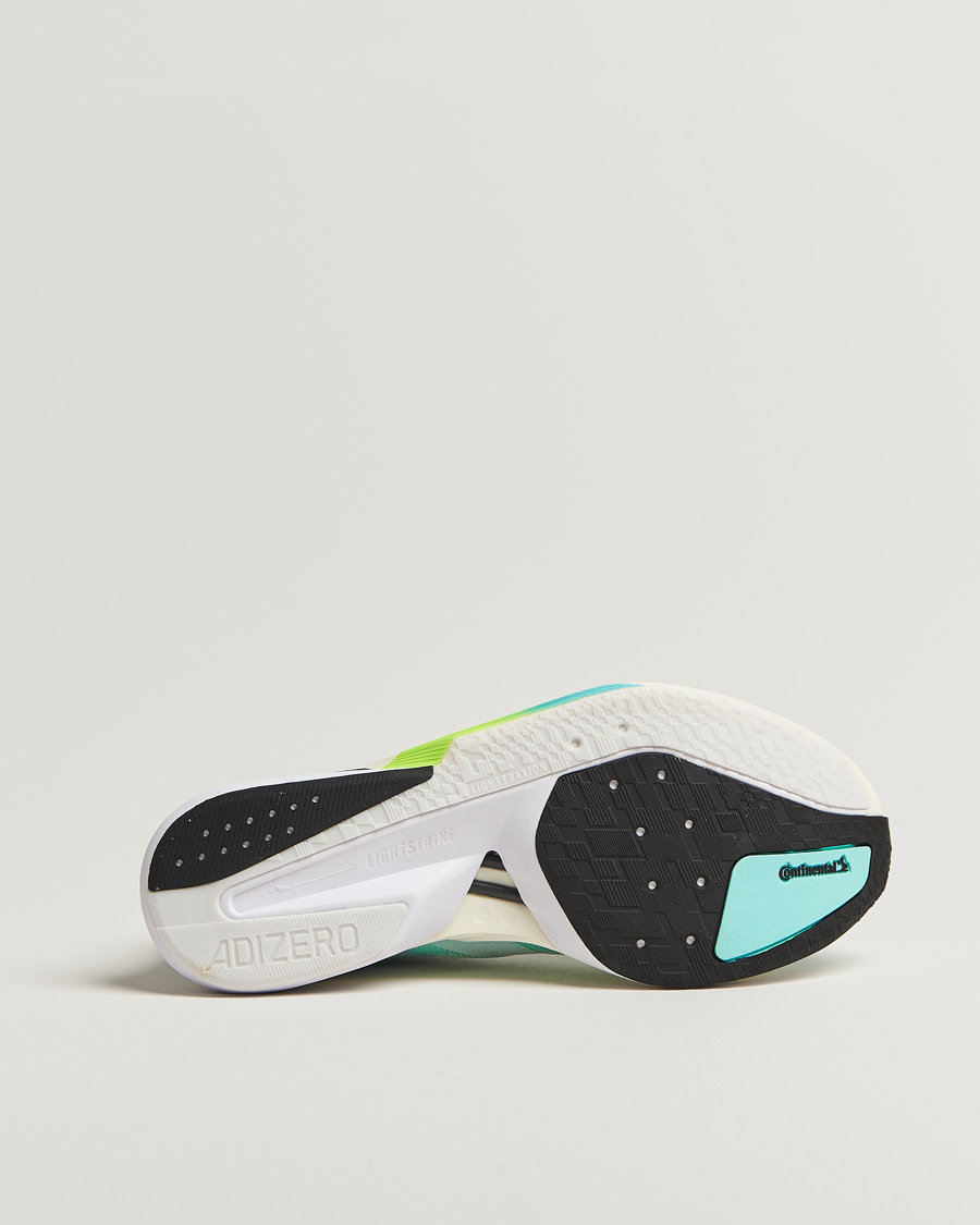 Men | Running shoes | adidas Performance | Adizero Boston 13 Running Sneaker Green/White