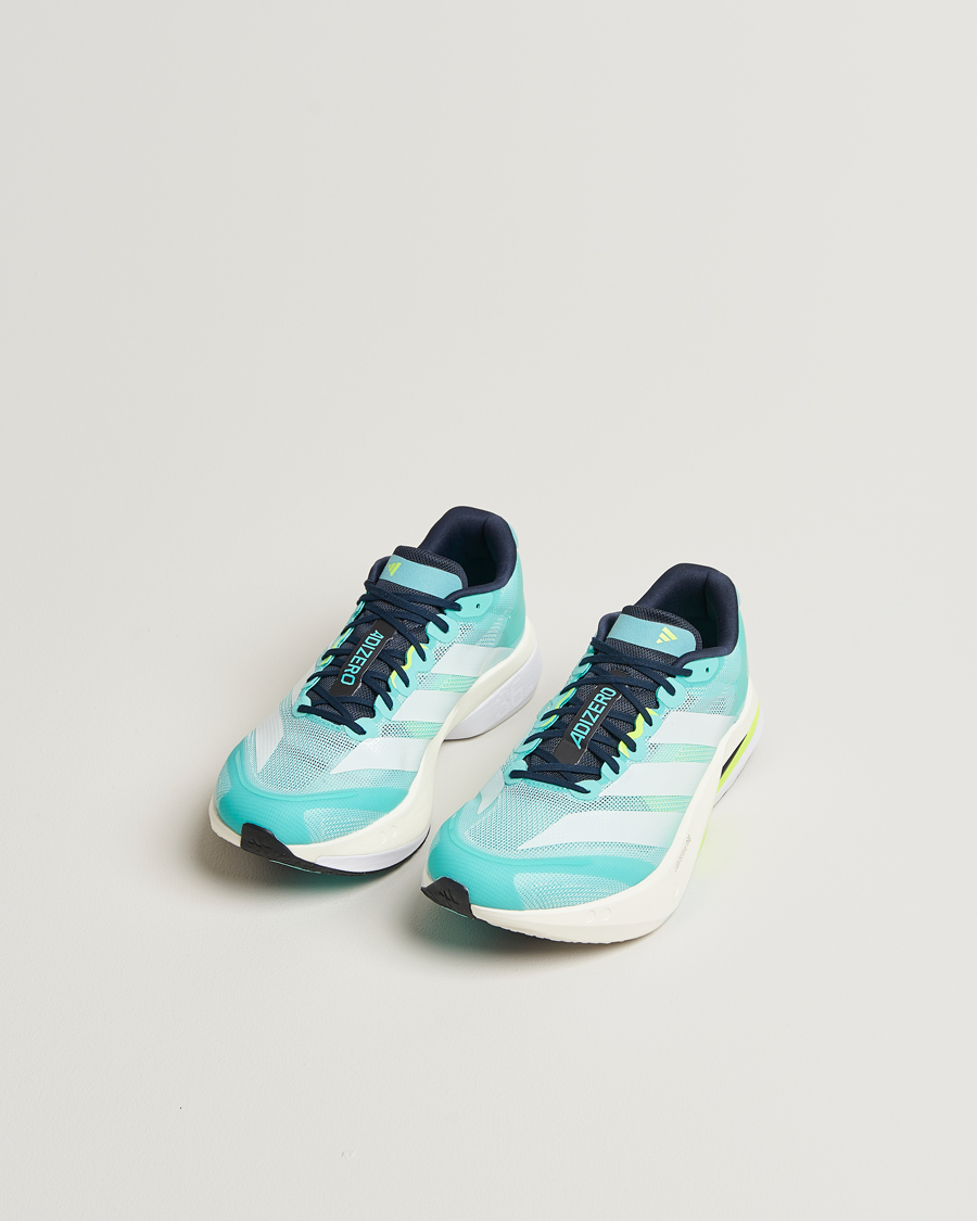 Men | Running shoes | adidas Performance | Adizero Boston 13 Running Sneaker Green/White