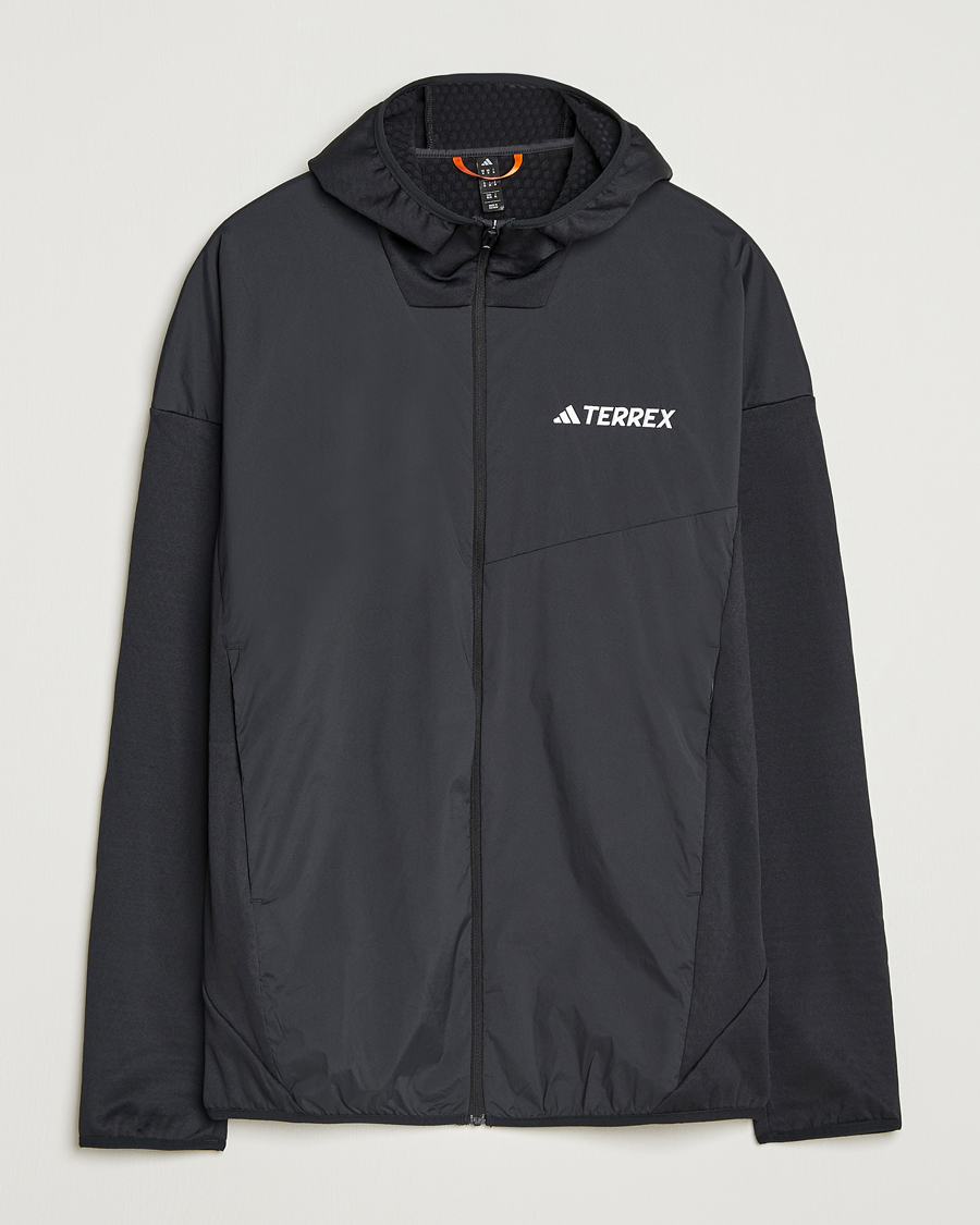 Men | Sweaters & Knitwear | adidas Performance | XPR Wind Hooded Full Zip Black