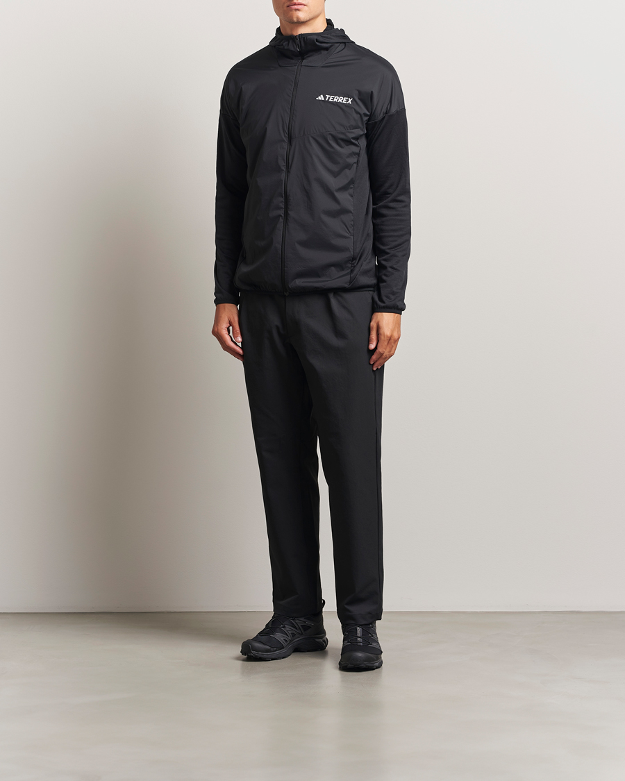 Men | Sweaters & Knitwear | adidas Performance | XPR Wind Hooded Full Zip Black