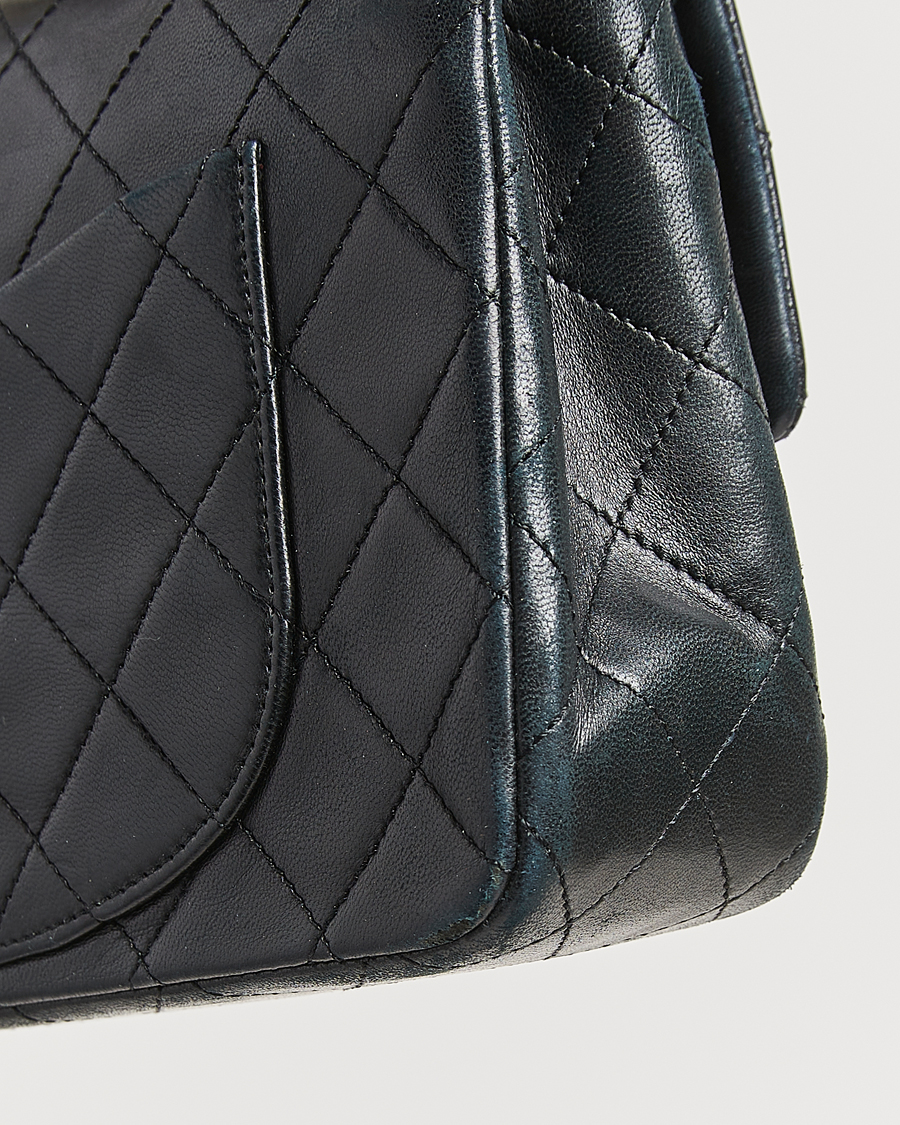 Men | Gifts for Her | Chanel Pre-Owned | Classic Double Flap Small Lambskin Black