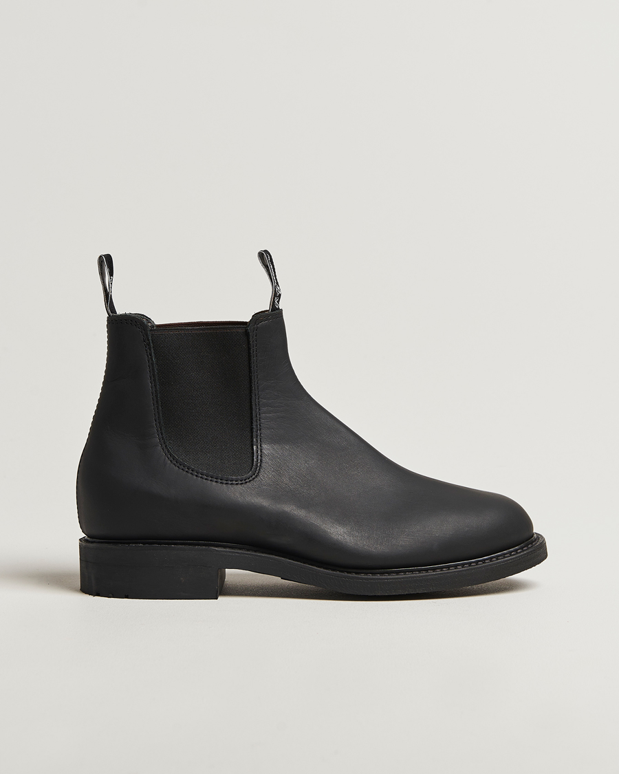 Men | Boots | R.M.Williams | Gardener G Boot Greasy Kip Black