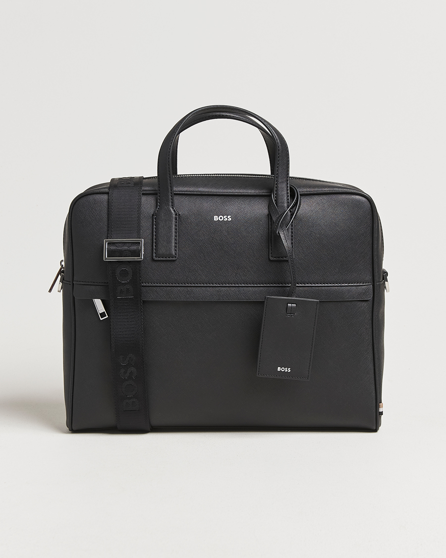 Men | Bags | BOSS BLACK | Zair Document Case Black