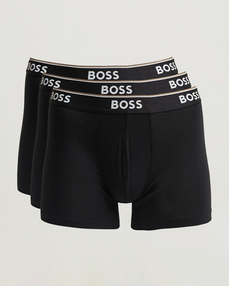 Men | Underwear & Socks | BOSS BLACK | 3-Pack Boxer Brief Black