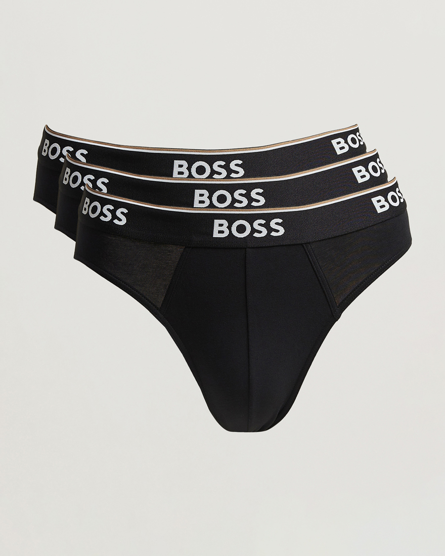 Men | Underwear & Socks | BOSS BLACK | 3-Pack Brief Black