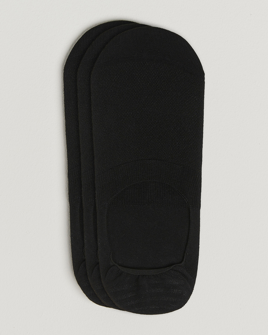 Men | Underwear & Socks | BOSS BLACK | 3-Pack Invisible Socks Black