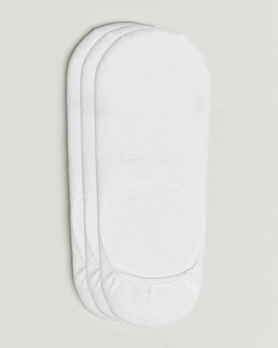 Men | Underwear & Socks | BOSS BLACK | 3-Pack Invisible Socks White