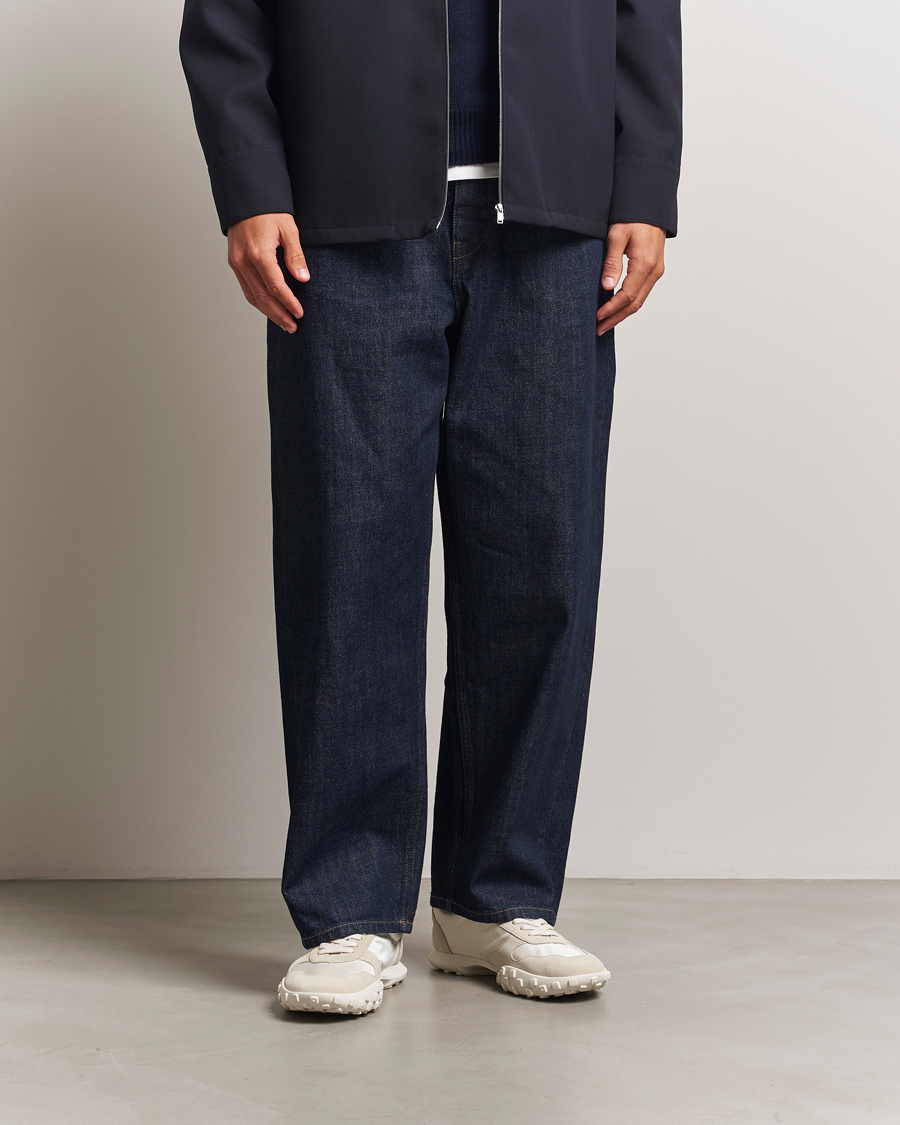 Men | Trousers | Jil Sander | Loose Fit 5-Pocket Pants Dark Indigo