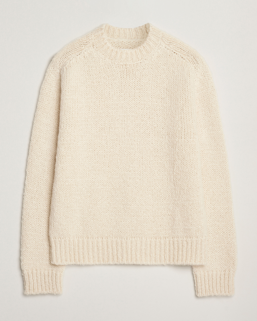 Men | Sweaters & Knitwear | Jil Sander | Mohair Sweater Chalk