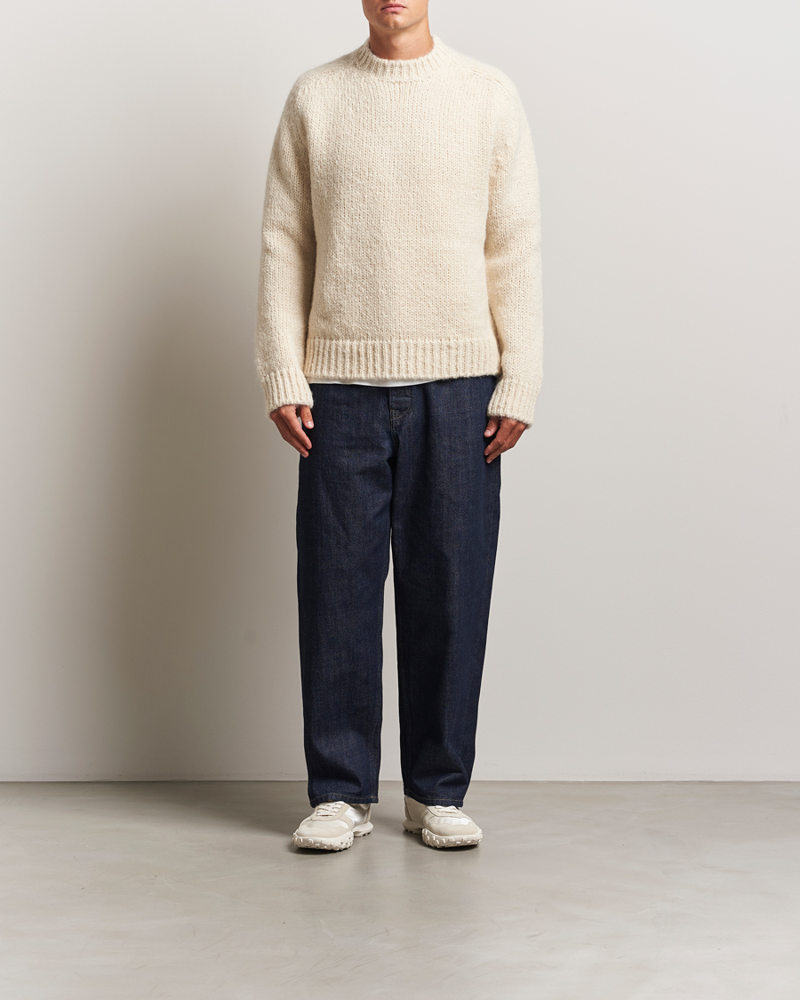 Men | Sweaters & Knitwear | Jil Sander | Mohair Sweater Chalk
