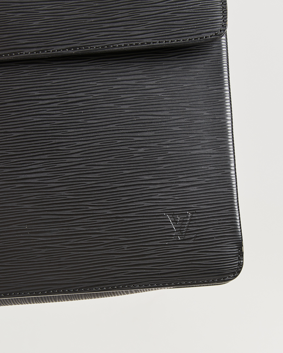 Men | Pre-Owned & Vintage Bags | Louis Vuitton Pre-Owned | Robusto Briefcase Black
