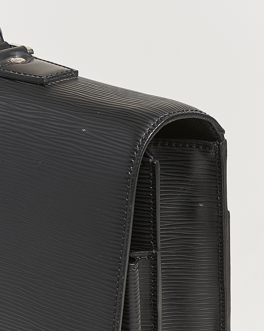 Men | Pre-Owned & Vintage Bags | Louis Vuitton Pre-Owned | Robusto Briefcase Black