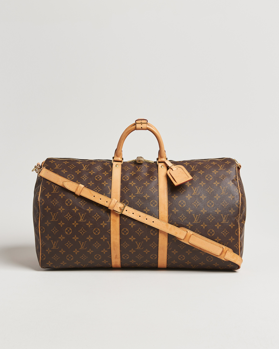 Men | Pre-Owned & Vintage Bags | Louis Vuitton Pre-Owned | Keepall Bandoulière 55 Monogram