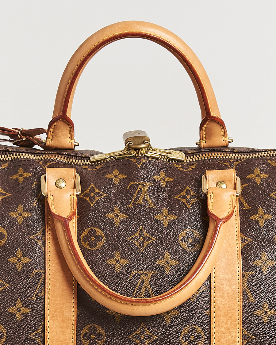 Men | Pre-Owned & Vintage Bags | Louis Vuitton Pre-Owned | Keepall Bandoulière 55 Monogram