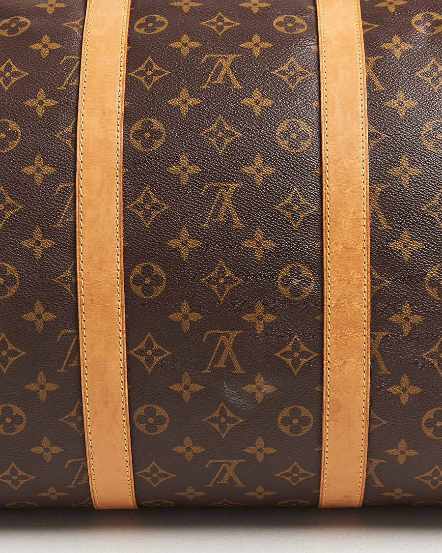 Men | Pre-Owned & Vintage Bags | Louis Vuitton Pre-Owned | Keepall Bandoulière 55 Monogram
