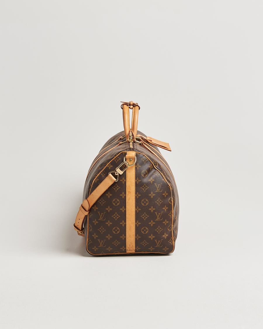 Men | Pre-Owned & Vintage Bags | Louis Vuitton Pre-Owned | Keepall Bandoulière 55 Monogram