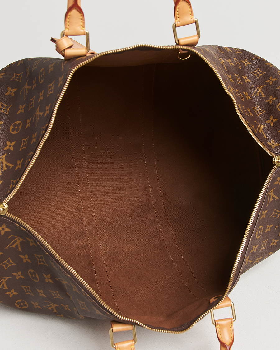 Men | Pre-Owned & Vintage Bags | Louis Vuitton Pre-Owned | Keepall Bandoulière 55 Monogram