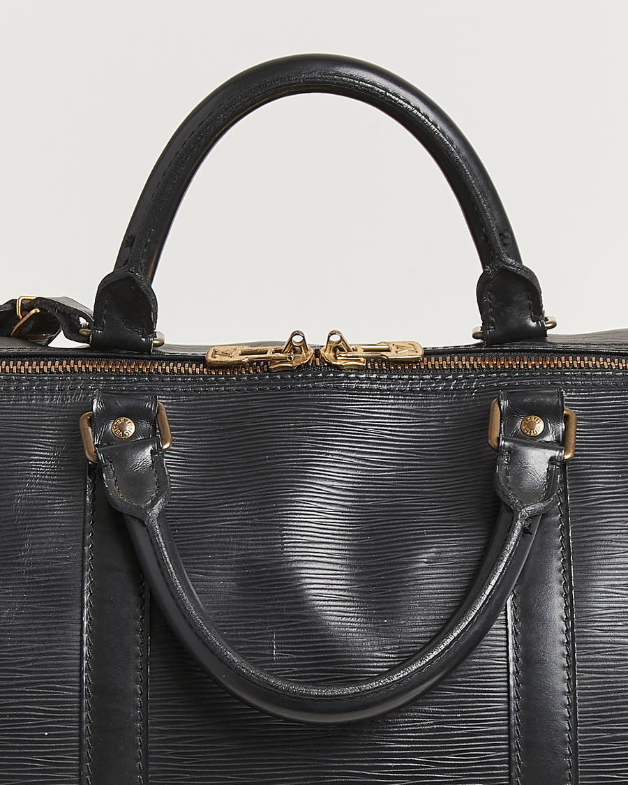 Men | Pre-Owned & Vintage Bags | Louis Vuitton Pre-Owned | Keepall 60 Epi Leather Black