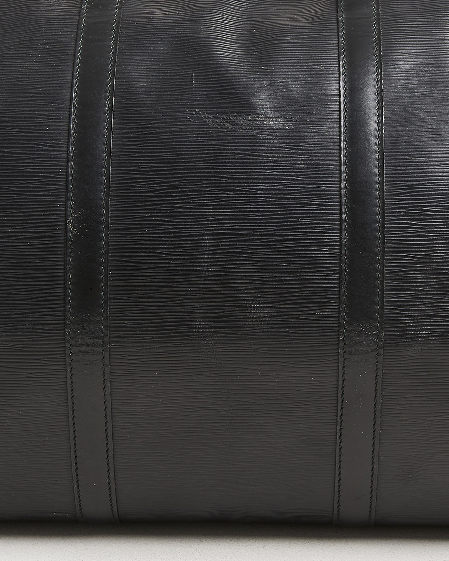 Men | Pre-Owned & Vintage Bags | Louis Vuitton Pre-Owned | Keepall 60 Epi Leather Black