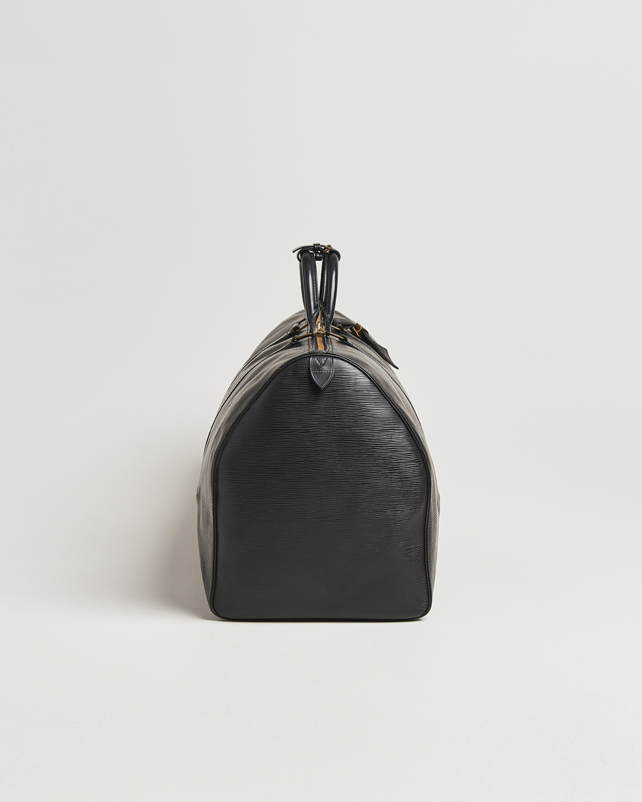 Men | Pre-Owned & Vintage Bags | Louis Vuitton Pre-Owned | Keepall 60 Epi Leather Black