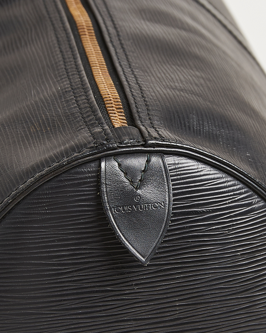 Men | Pre-Owned & Vintage Bags | Louis Vuitton Pre-Owned | Keepall 60 Epi Leather Black