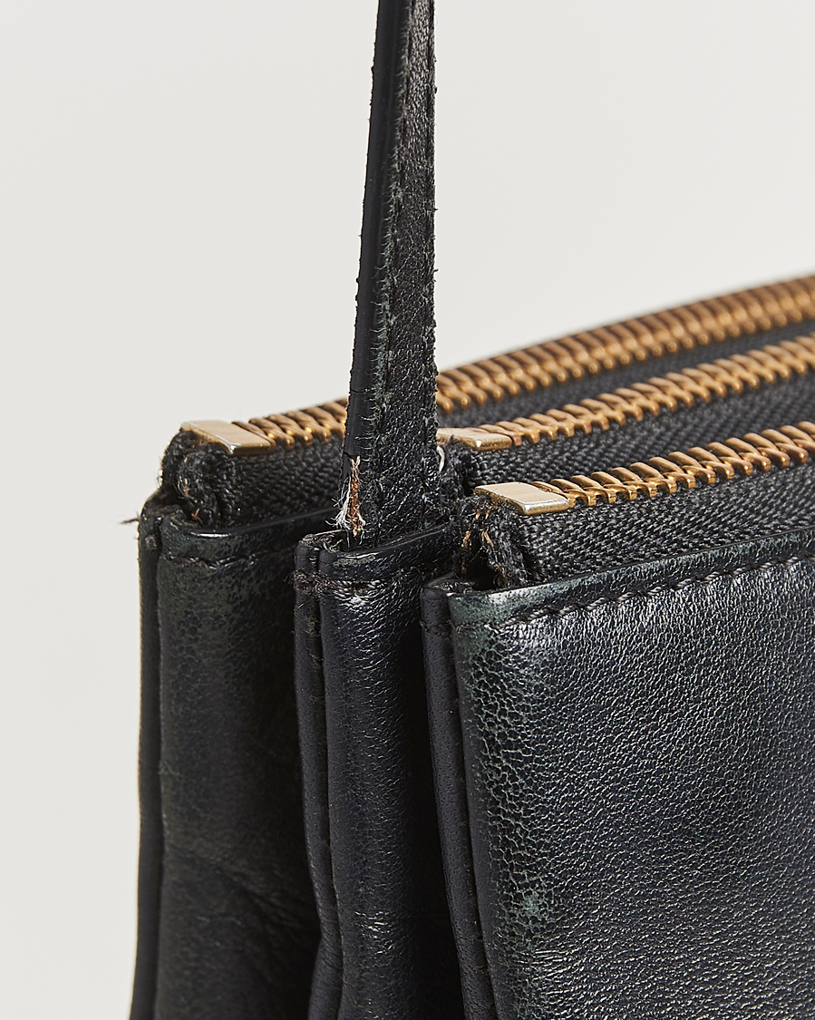 Men | Gifts for Her | Celine Pre-Owned | Trio Bag Small Leather Black