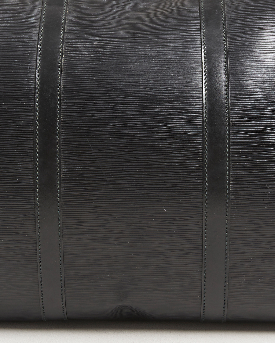Men | Pre-Owned & Vintage Bags | Louis Vuitton Pre-Owned | Keepall 60 Epi Leather Black