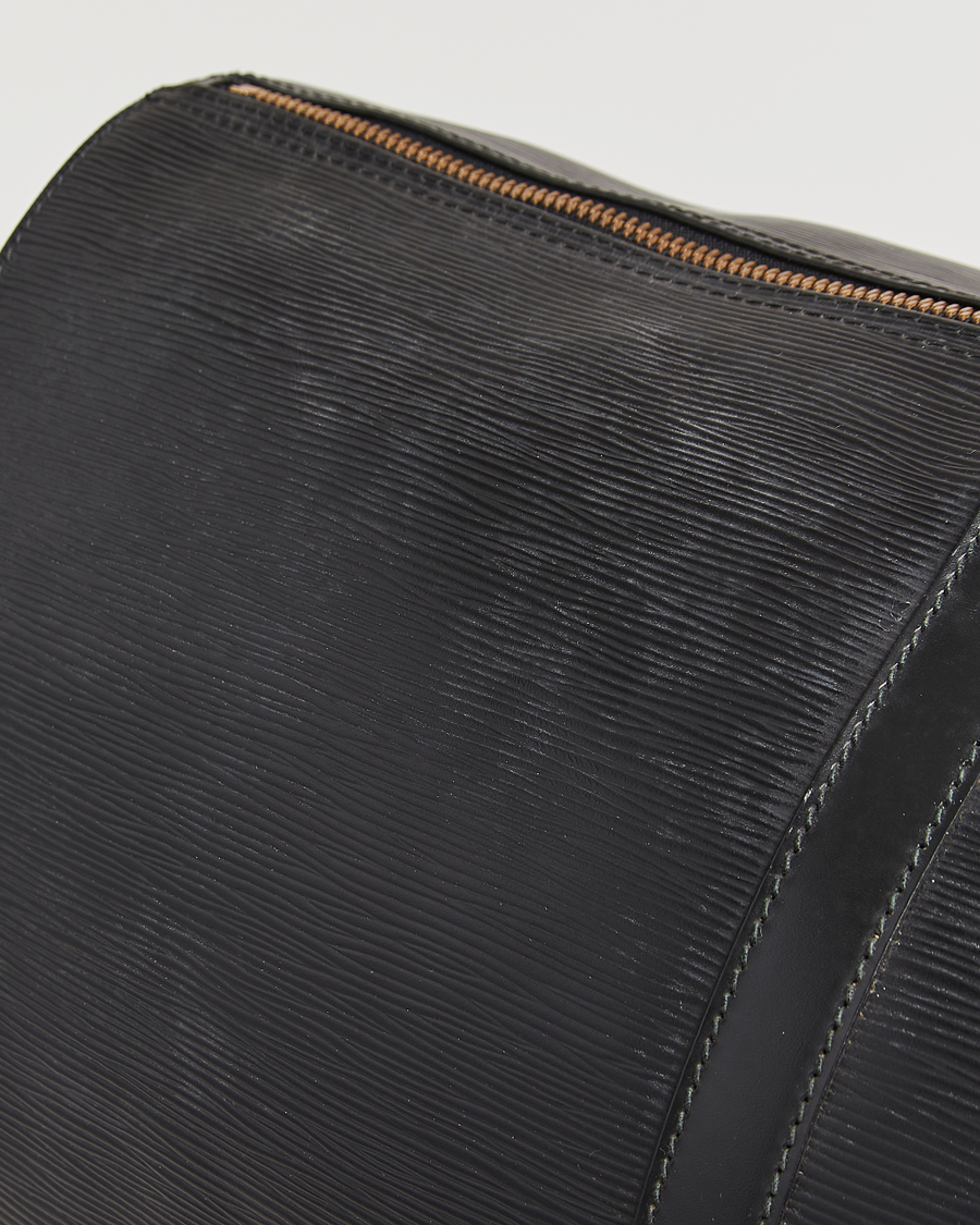 Men | Pre-Owned & Vintage Bags | Louis Vuitton Pre-Owned | Keepall 60 Epi Leather Black