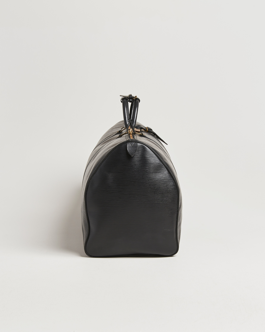 Men | Pre-Owned & Vintage Bags | Louis Vuitton Pre-Owned | Keepall 60 Epi Leather Black