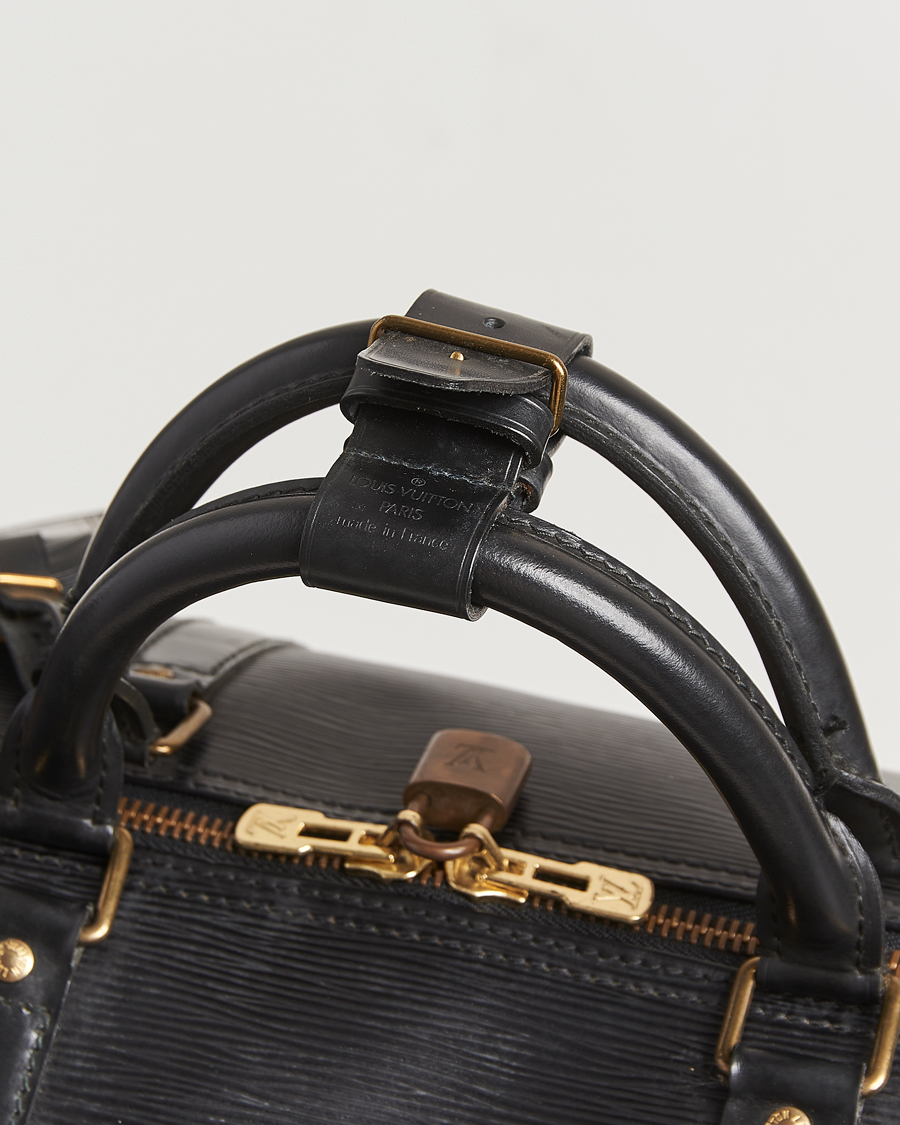 Men | Pre-Owned & Vintage Bags | Louis Vuitton Pre-Owned | Keepall 60 Epi Leather Black
