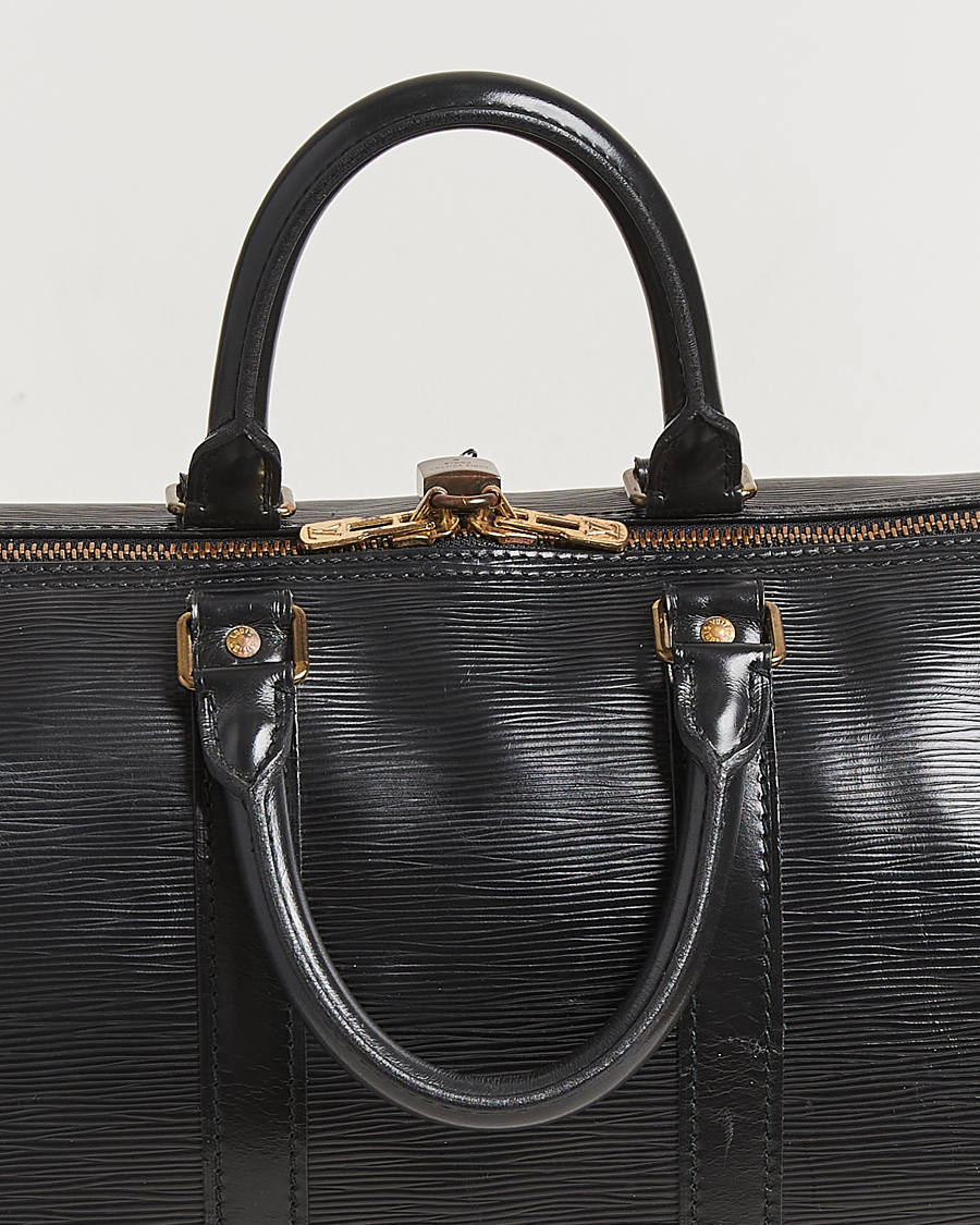 Men | Pre-Owned & Vintage Bags | Louis Vuitton Pre-Owned | Keepall 45 Epi Leather Black