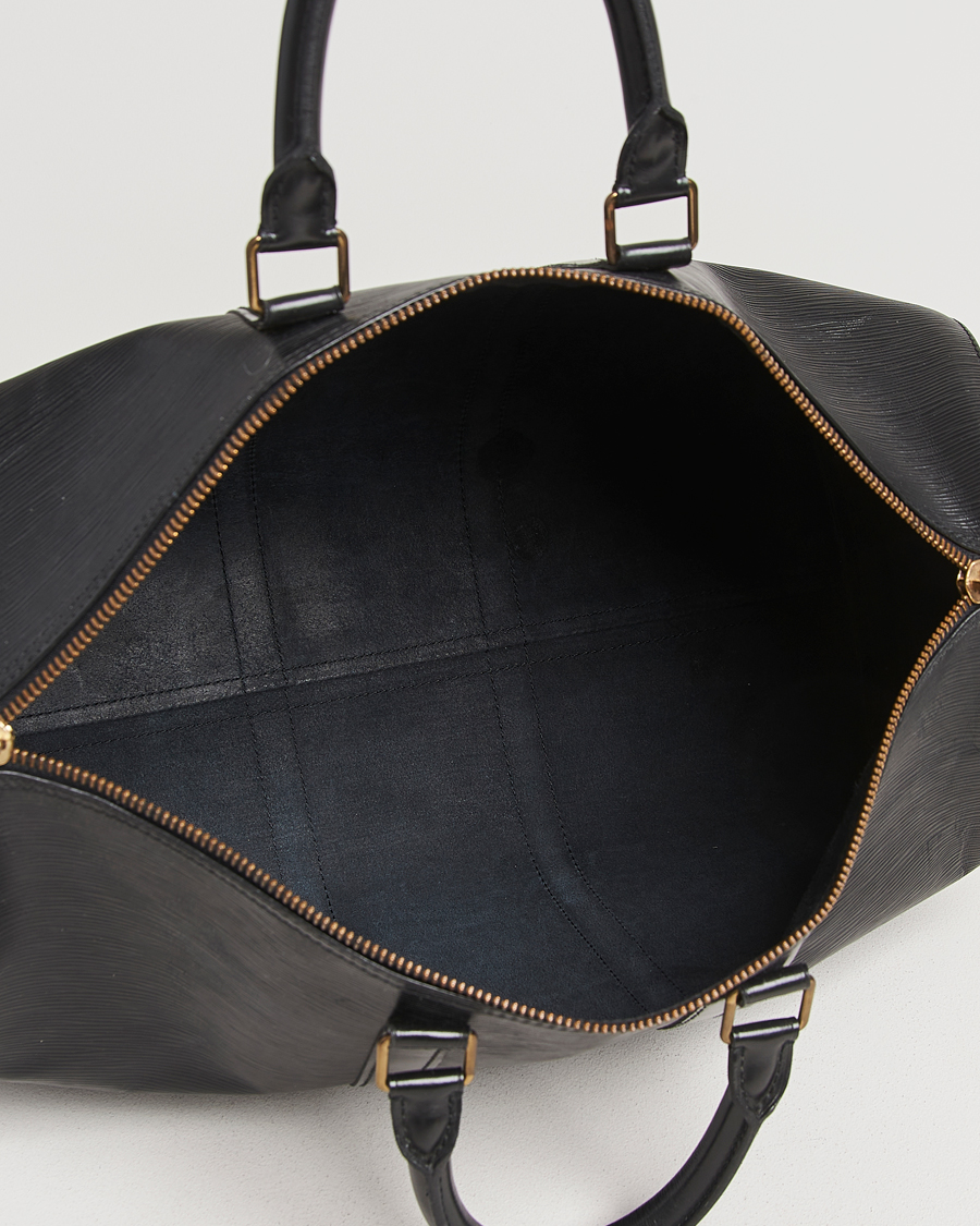 Men | Pre-Owned & Vintage Bags | Louis Vuitton Pre-Owned | Keepall 45 Epi Leather Black