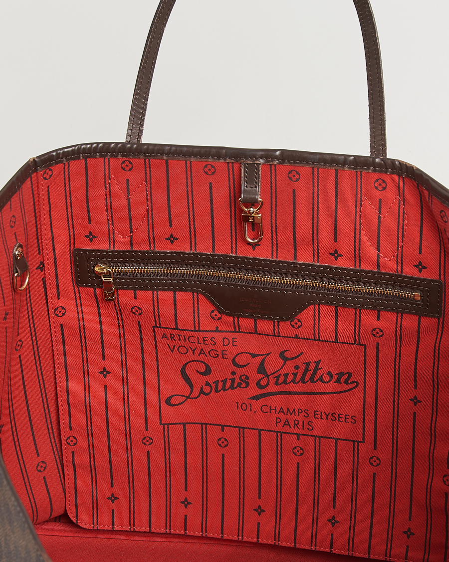 Men | Gifts for Her | Louis Vuitton Pre-Owned | Neverfull GM Damier Ebene