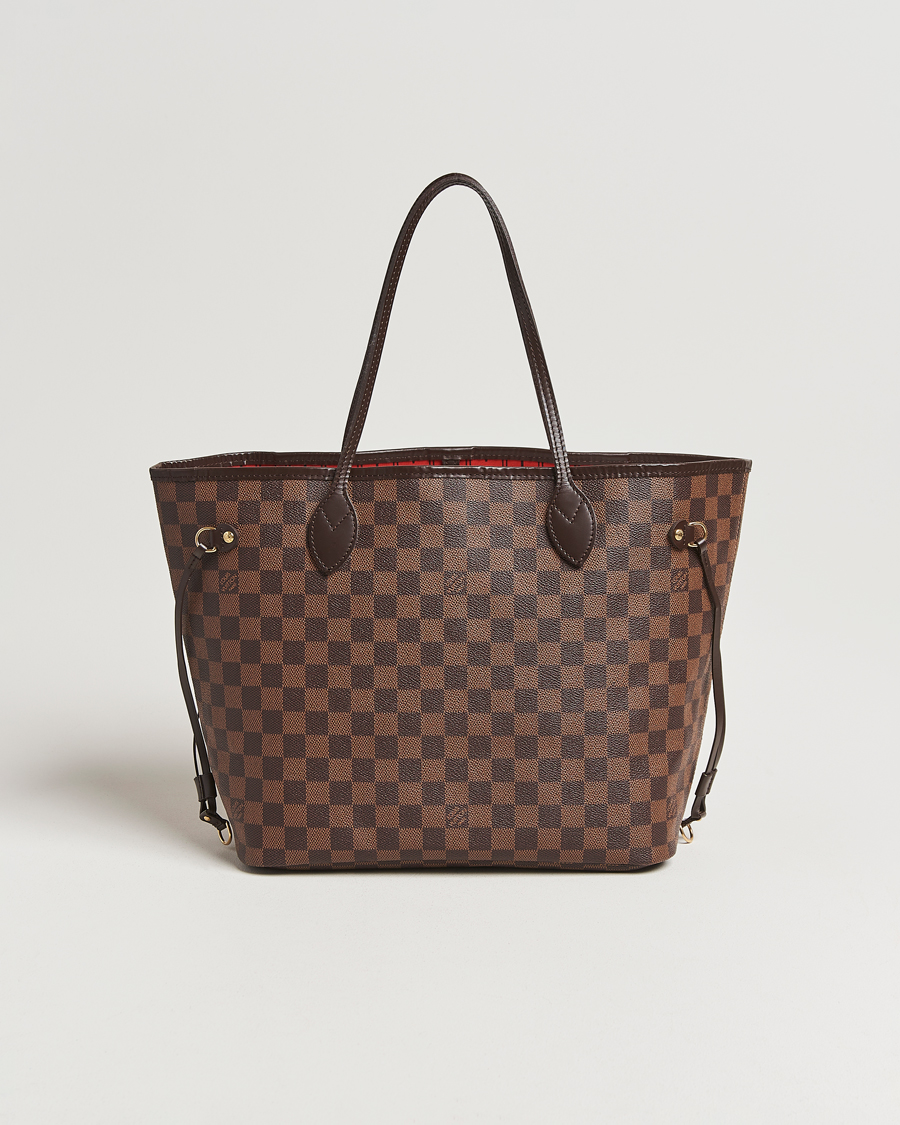 Men | Pre-Owned & Vintage Bags | Louis Vuitton Pre-Owned | Neverfull MM Damier Ebene