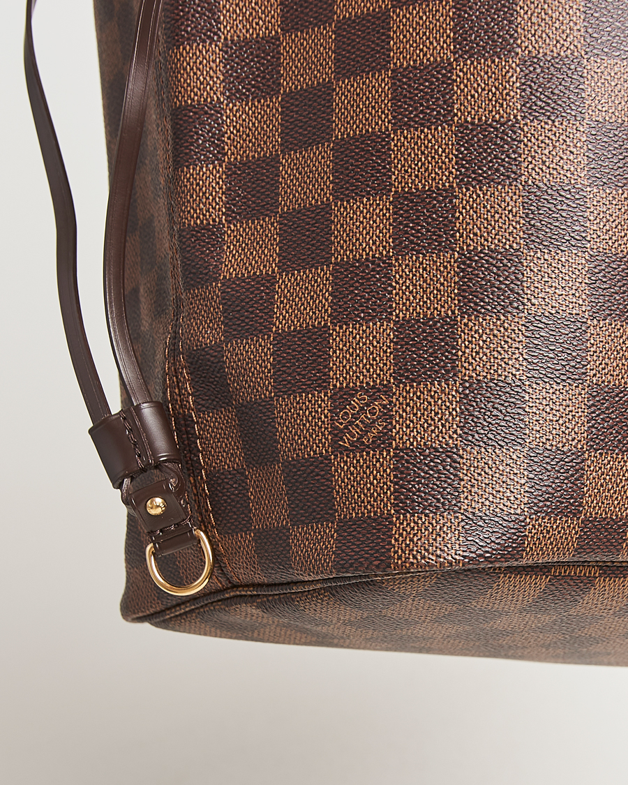 Men | Pre-Owned & Vintage Bags | Louis Vuitton Pre-Owned | Neverfull MM Damier Ebene