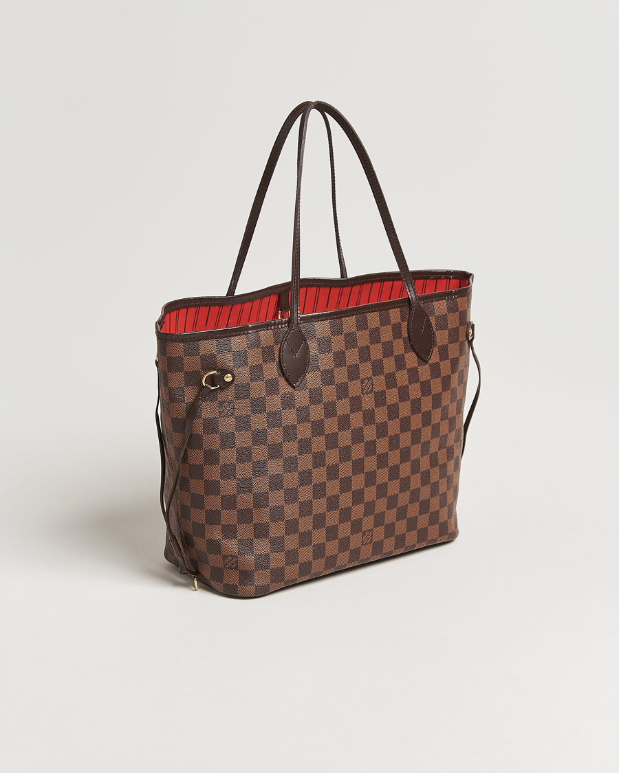 Men | Pre-Owned & Vintage Bags | Louis Vuitton Pre-Owned | Neverfull MM Damier Ebene