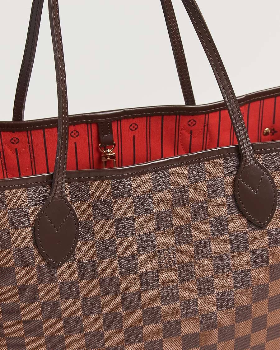 Men | Pre-Owned & Vintage Bags | Louis Vuitton Pre-Owned | Neverfull MM Damier Ebene
