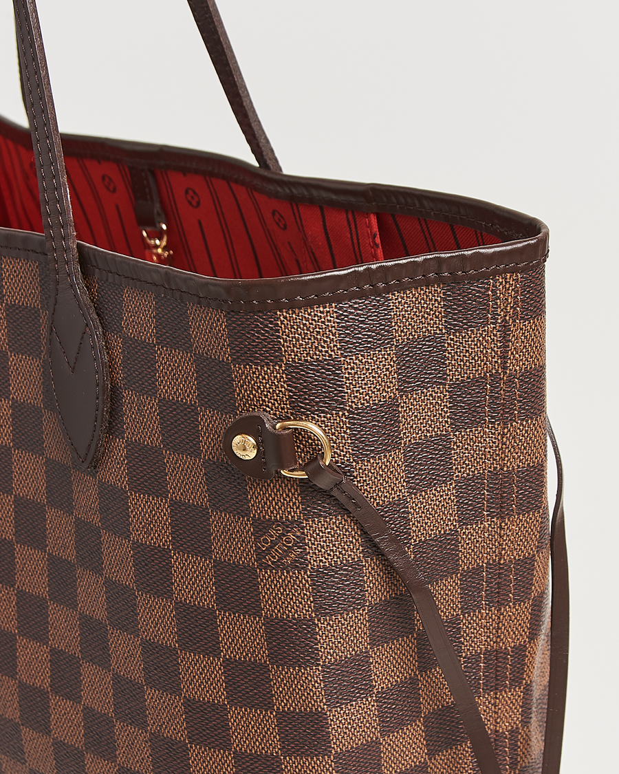 Men | Pre-Owned & Vintage Bags | Louis Vuitton Pre-Owned | Neverfull MM Damier Ebene