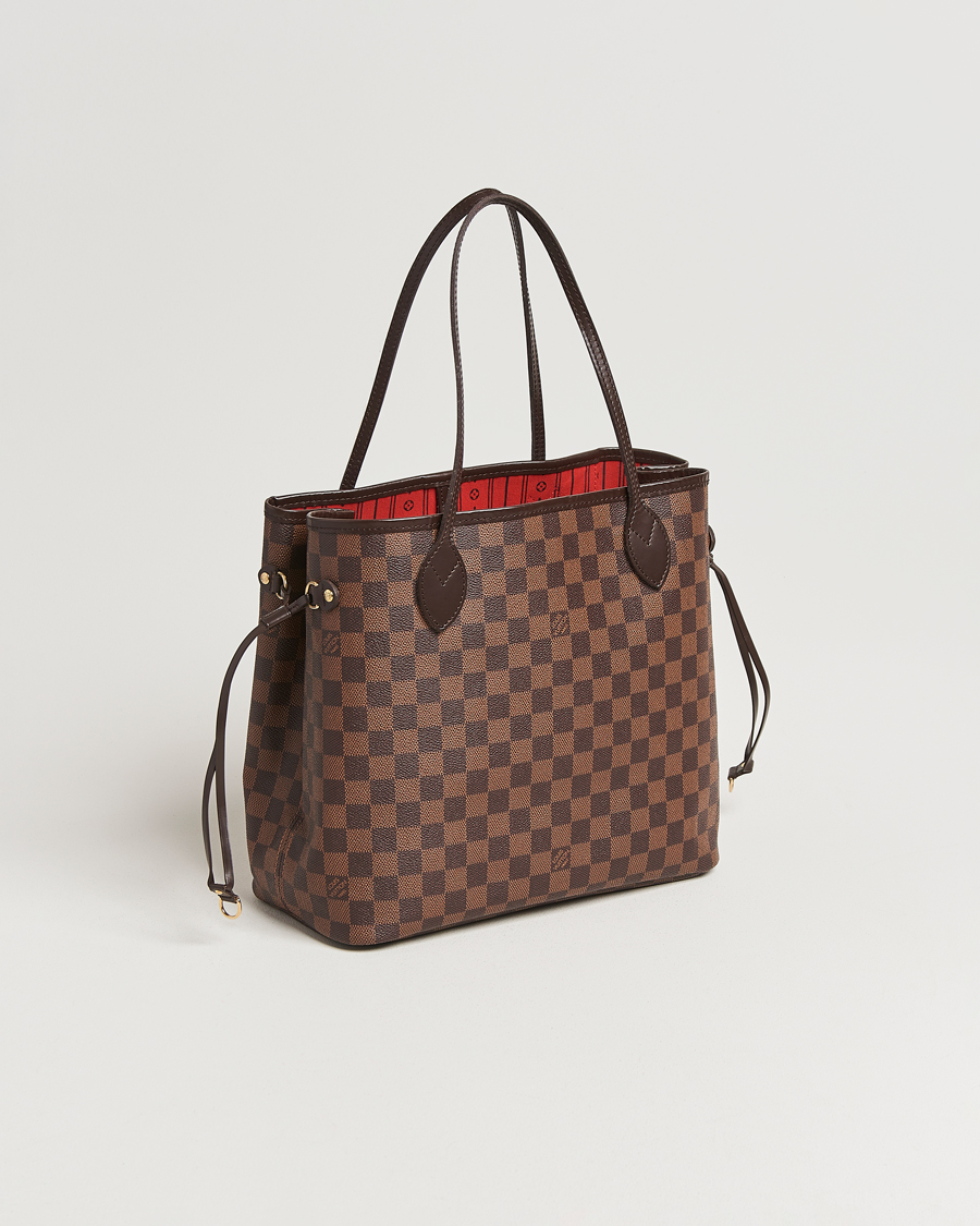 Men | Pre-Owned & Vintage Bags | Louis Vuitton Pre-Owned | Neverfull MM Damier Ebene
