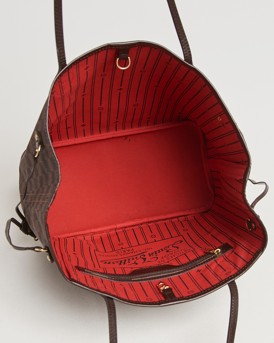 Men | Pre-Owned & Vintage Bags | Louis Vuitton Pre-Owned | Neverfull MM Damier Ebene