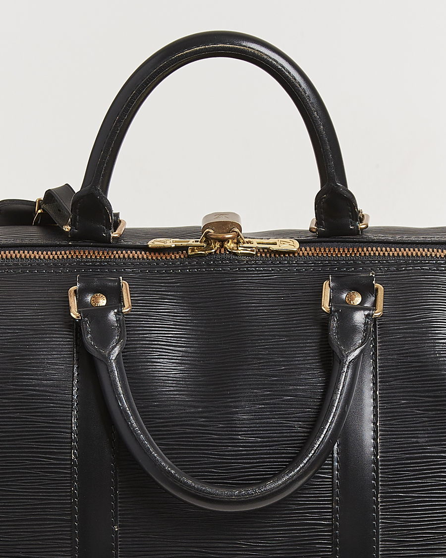 Men | Pre-Owned & Vintage Bags | Louis Vuitton Pre-Owned | Keepall 55 Epi Leather Black