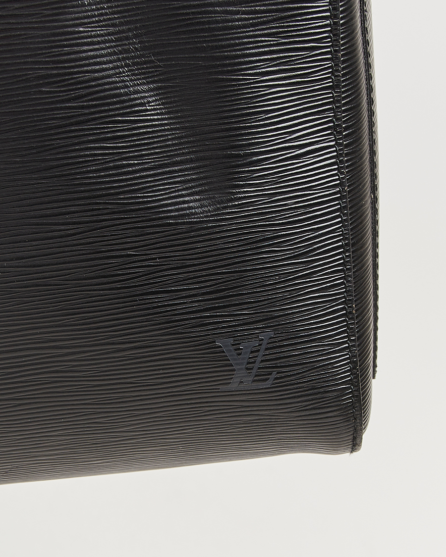 Men | Pre-Owned & Vintage Bags | Louis Vuitton Pre-Owned | Keepall 55 Epi Leather Black